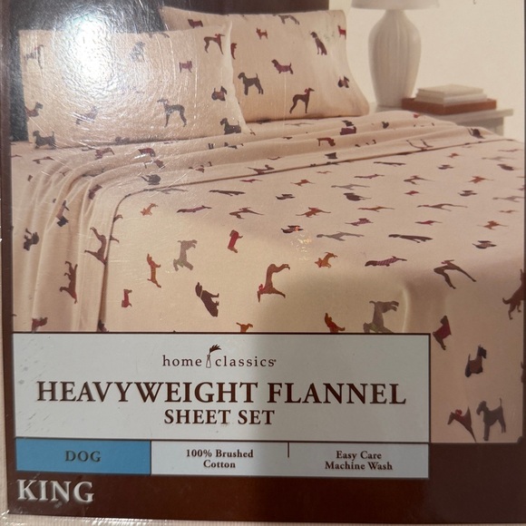Home Classics Heavyweight Flannel Sheet Set - Picture 4 of 7